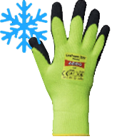 Zimné pracovné rukavice
