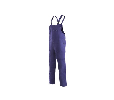 Pánske nohavice na traky FRANTA, modré, veľ. 44