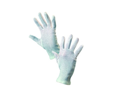 Textilné rukavice FAWA biele, veľ. 06