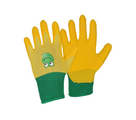 Detské rukavice DRAGO žlté, veľ. 5