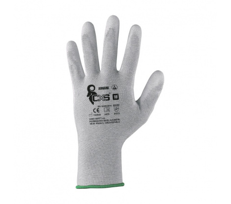 Povrstvené rukavice CXS ADGARA antistatické, ESD, veľ. 8