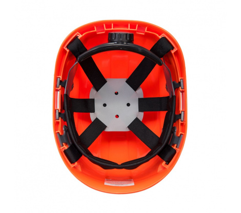 Bezpečnostná prilba Portwest PS53 Height Endurance Helmet s kolieskom oranžová