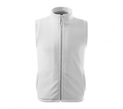 Fleece vesta unisex RIMECK® Next 518 biela veľ. XL