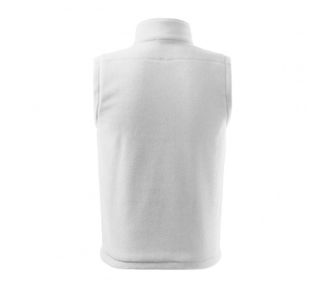 Fleece vesta unisex RIMECK® Next 518 biela veľ. L