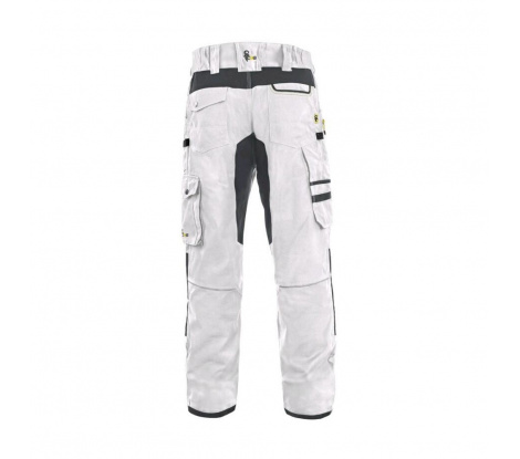 Biele pracovné nohavice CXS Stretch, veľ. 48