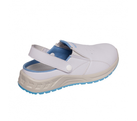 Biele pracovné sandále BNN White OB Slipper veľ. 39