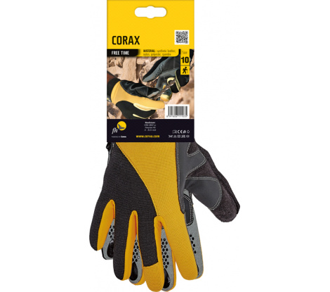 Kombinované rukavice CORAX veľ. 8