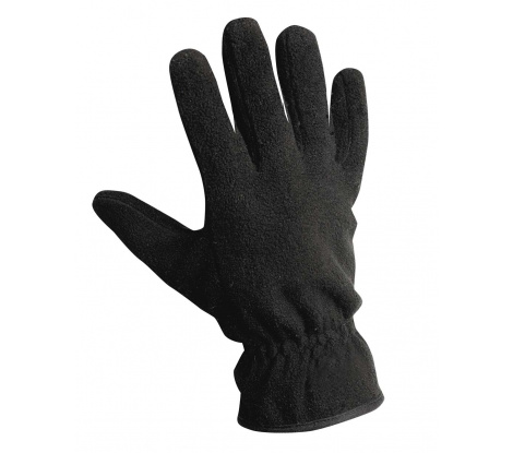 MYNAH rukavice fleecové čierne veľ. 7