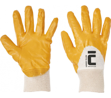 HARRIER YELLOW rukavice nitril žlté veľ. 7