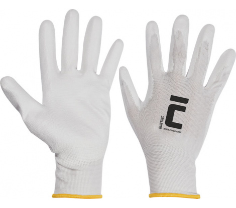 Máčané rukavice BUNTING biele veľ. 6