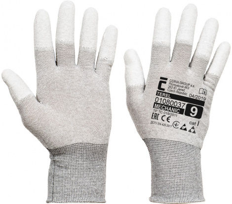 TEREL antistatické rukavice veľ. 10