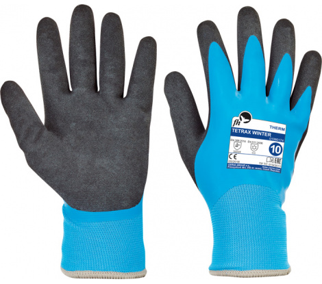 Zateplené rukavice TETRAX WINTER veľ. 8