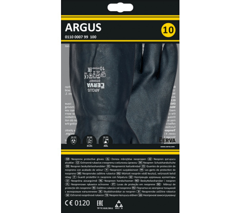 Neoprénové rukavice ARGUS veľ. XL/10