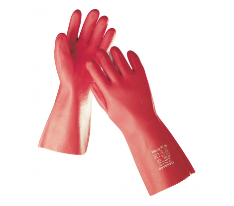 STANDARD rukavice červené veľ. 9