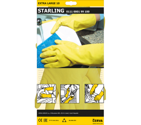STARLING rukavice pre domácnosť L