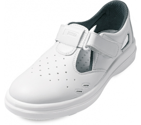 Pracovné sandále SANITARY LYBRA O1 biele veľ. 38