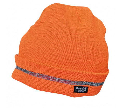 Zimná reflexná čiapka TURIA oranžová