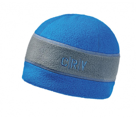 Fleecová čiapka TIWI modro-sivá, veľ. XL/2XL