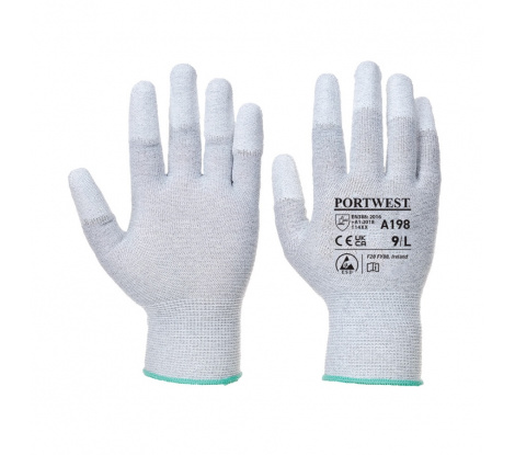 Antistatické rukavice Portwest A198 Fingertip veľ. M/8