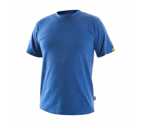 Antistatické tričko CXS NOME stredne modré veľ. L