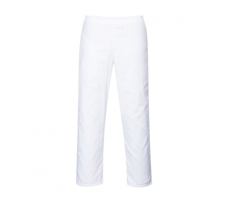 Biele pracovné nohavice Portwest 2208 veľ. XS