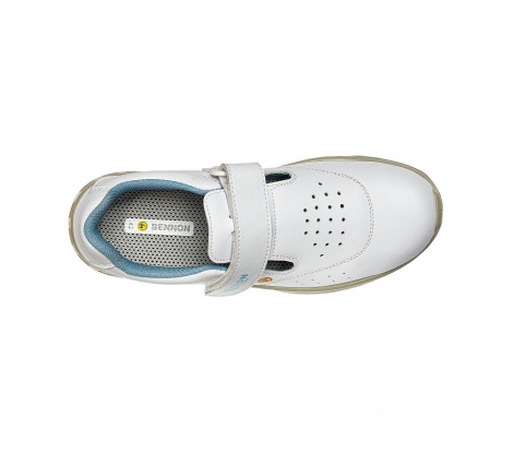 Pracovné sandále BNN WHITE S1 ESD Sandal biele veľ. 39