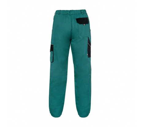 Dámske nohavice CXS LUXY ELENA, zeleno-čierne, veľ. 52
