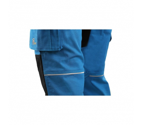 Dámske nohavice na traky CXS STRETCH, bledo modré, veľ. 48