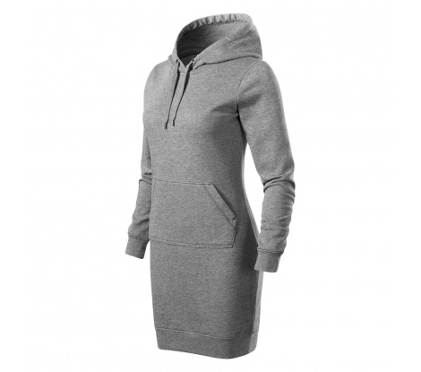Šaty dámske MALFINI® Snap 419 tmavosivý melír veľ. XL
