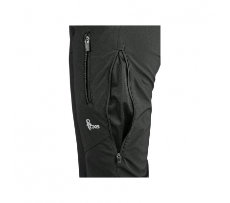 Dámske softshellové nohavice CXS AKRON čierne veľ. 40