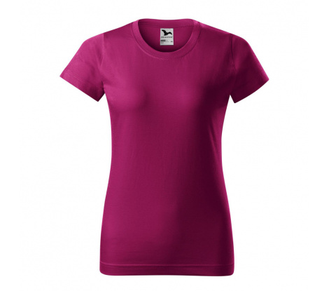Tričko dámske MALFINI® Basic 134 fuchsia red veľ. XL