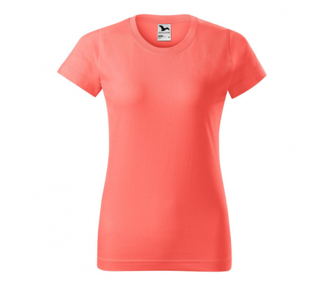Tričko dámske MALFINI® Basic 134 korálová veľ. XS