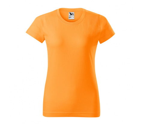 Tričko dámske MALFINI® Basic 134 mandarínková oranžová veľ. XS
