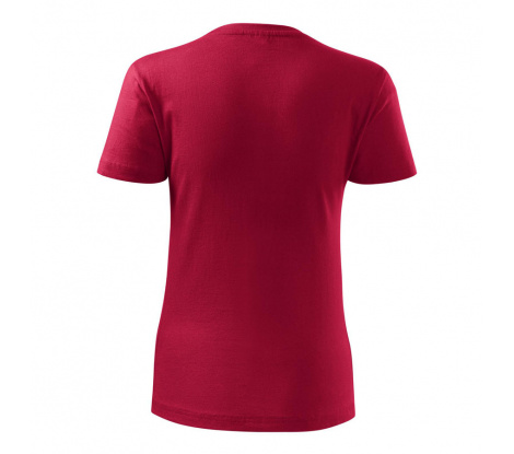 Tričko dámske MALFINI® Basic 134 marlboro červená veľ. M