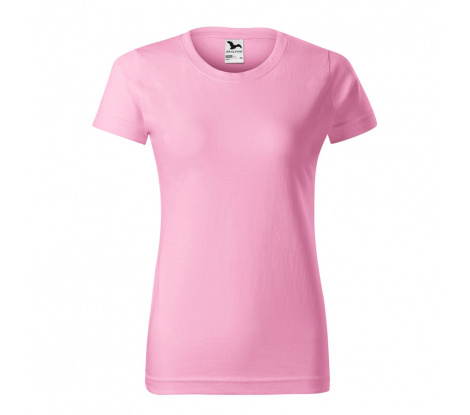 Tričko dámske MALFINI® Basic 134 ružová veľ. L