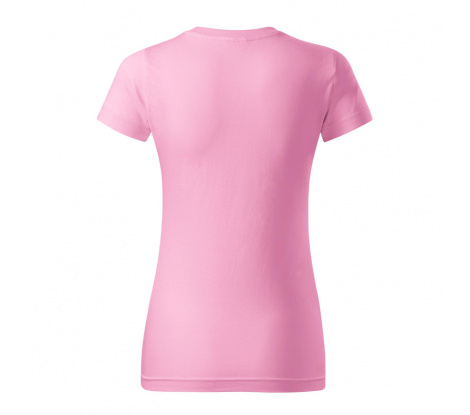 Tričko dámske MALFINI® Basic 134 ružová veľ. L