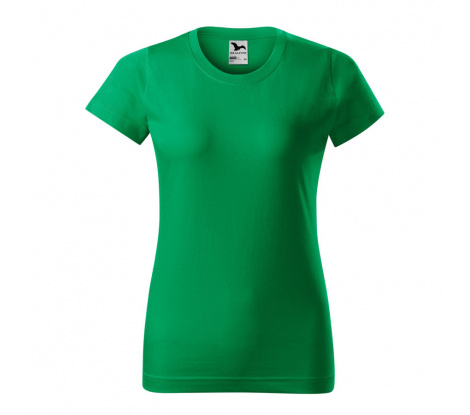 Tričko dámske MALFINI® Basic 134 trávová zelená veľ. S