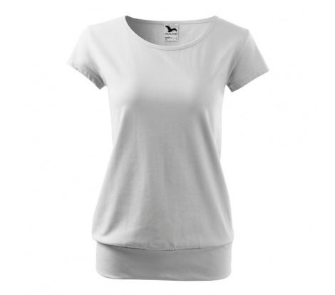 Tričko dámske MALFINI® City 120 biela veľ. XL