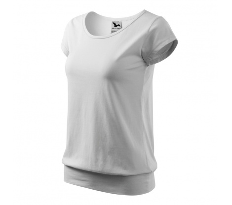 Tričko dámske MALFINI® City 120 biela veľ. XL