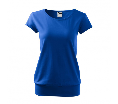 Tričko dámske MALFINI® City 120 kráľovská modrá veľ. XS