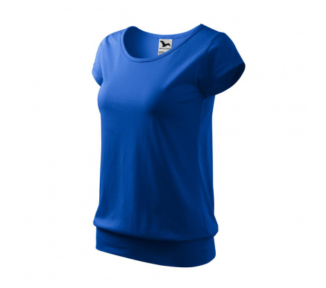 Tričko dámske MALFINI® City 120 kráľovská modrá veľ. L