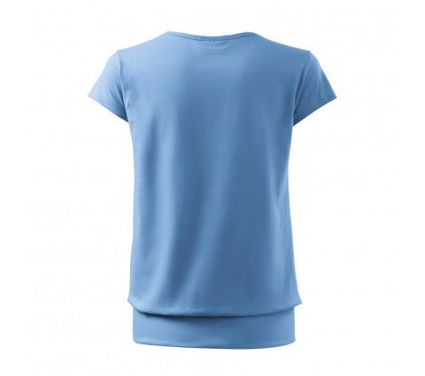 Tričko dámske MALFINI® City 120 nebeská modrá veľ. 2XL