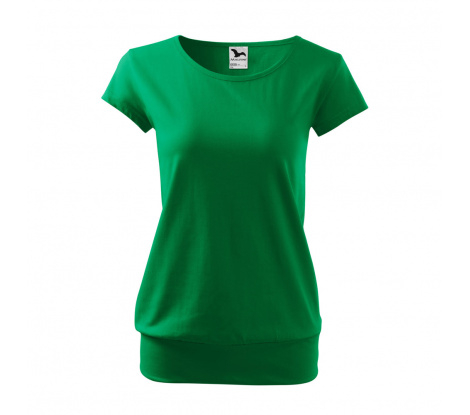Tričko dámske MALFINI® City 120 trávová zelená veľ. XS