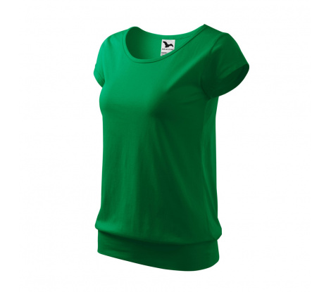 Tričko dámske MALFINI® City 120 trávová zelená veľ. 2XL