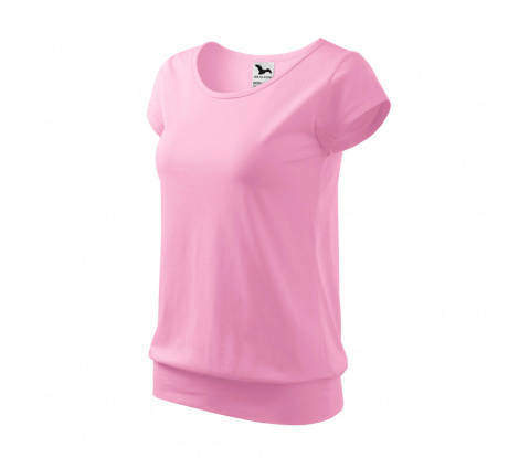 Tričko dámske MALFINI® City 120 ružová veľ. XL