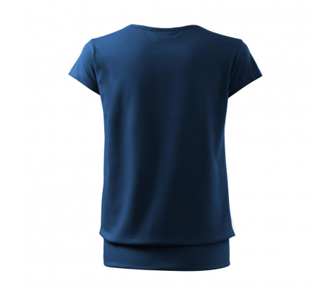 Tričko dámske MALFINI® City 120 polnočná modrá veľ. L