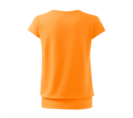 Tričko dámske MALFINI® City 120 mandarínková oranžová veľ. M