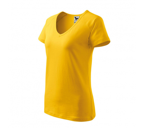 Tričko dámske MALFINI® Dream 128 žltá veľ. 2XL