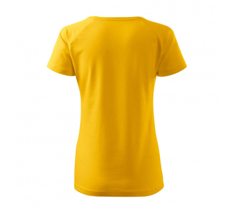 Tričko dámske MALFINI® Dream 128 žltá veľ. L