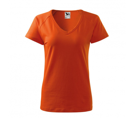 Tričko dámske MALFINI® Dream 128 oranžová veľ. XL